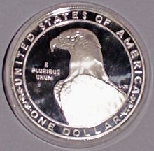 Rückseite der Olympia-Münze